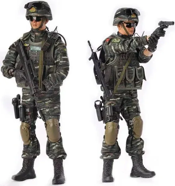 MoJyetli 1/6 Soldier Action Figure Model