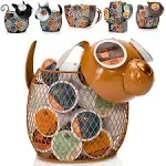 Made Easy Kit Coffee Pod Organizer - Home Coffee Bar Functional Décor - Café Station Countertop Storage Accessories (Snail)