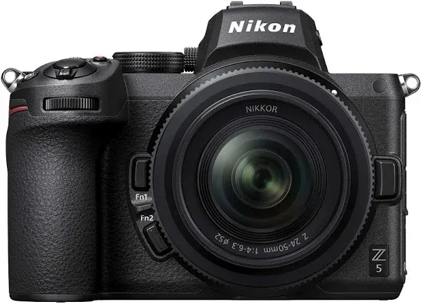 Nikon Z5 Mirrorless Camera with 64GB and Accessory Bundle