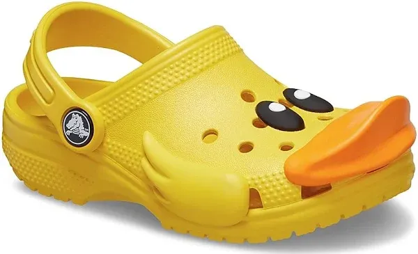 Crocs Kids' Classic I Am Rubber Ducky Clog