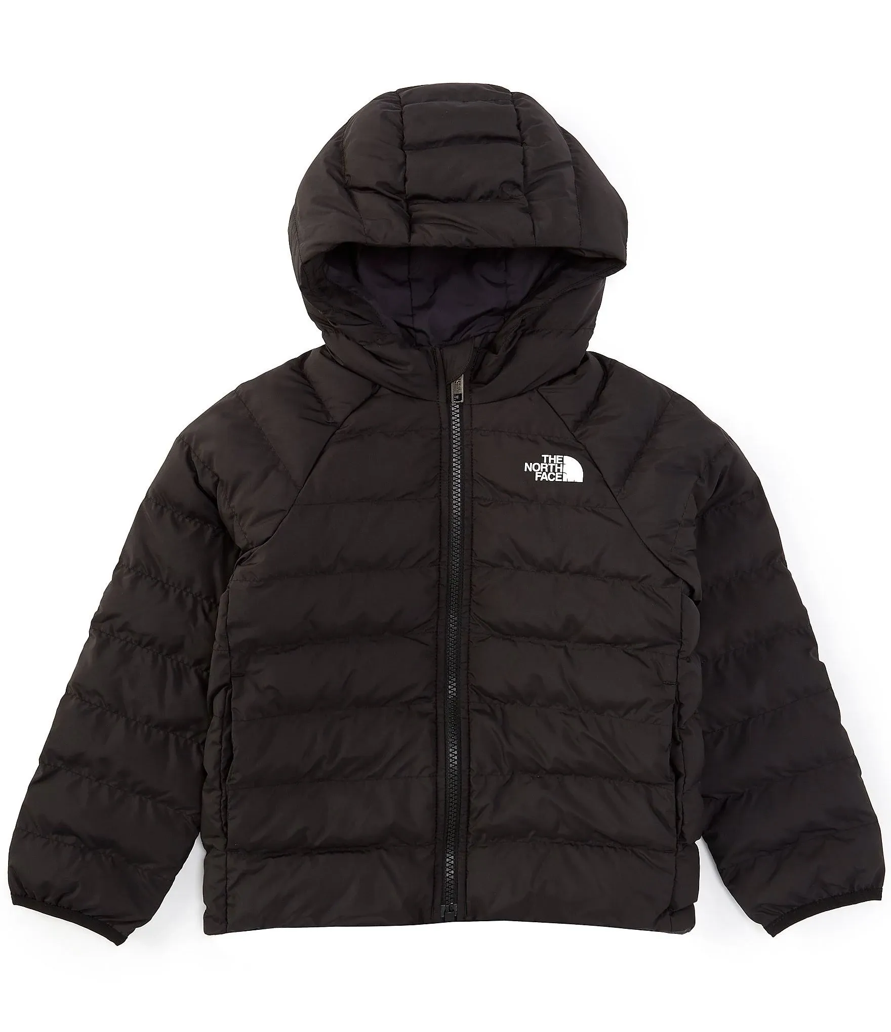 The North Face - Kids Reversible Perrito Hooded Jacket - 5 TNF Black