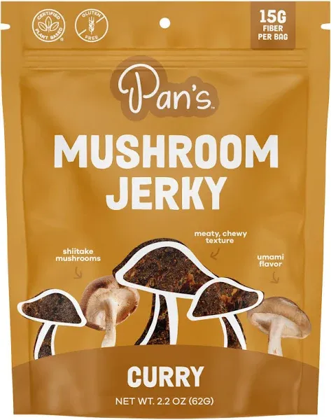 Mushroom Jerky - Curry