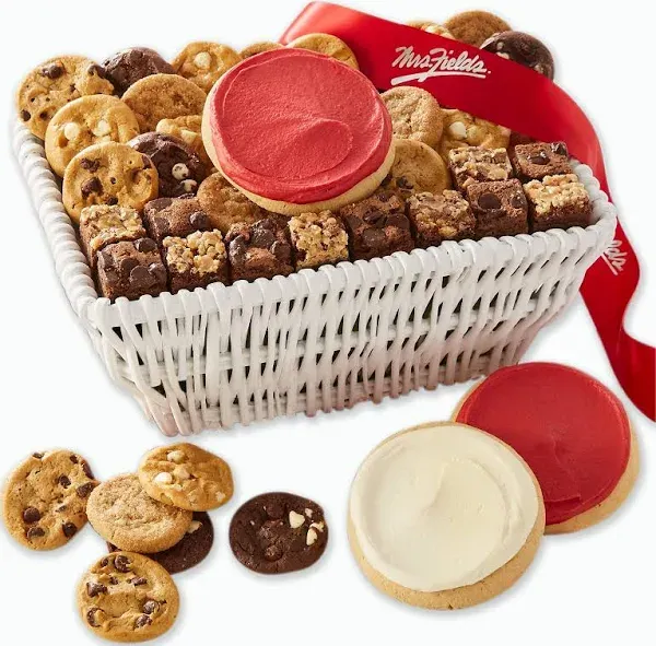 Mrs. Fields Sweet Sampler Cookie And Brownie Basket