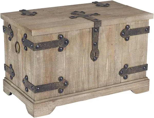 Household Essentials Victorian Small Storage Trunk