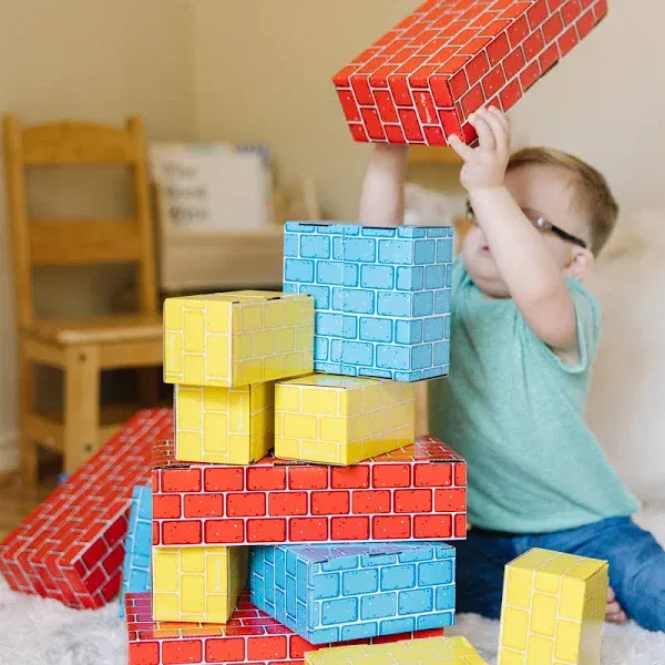 Melissa & Doug Jumbo Cardboard Blocks