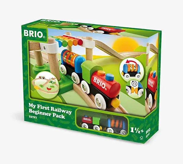 BRIO (Brio) Railway My Fast Beginner Set Wooden Rail Toy 33727