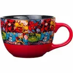 Marvel Comics Grid Ceramic Soup Mug