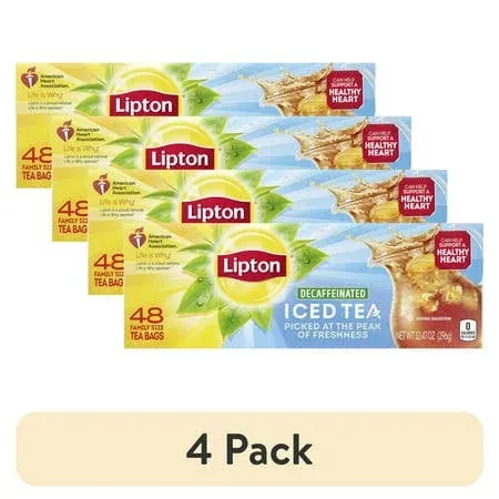 Lipton Black Tea Family Iced Tea Bags