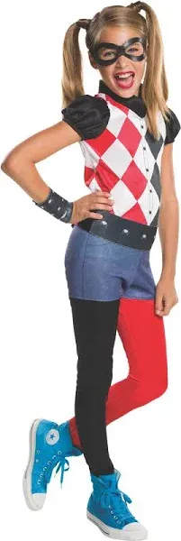 Rubies DC Superhero Girls Harley Quinn Costume Kids