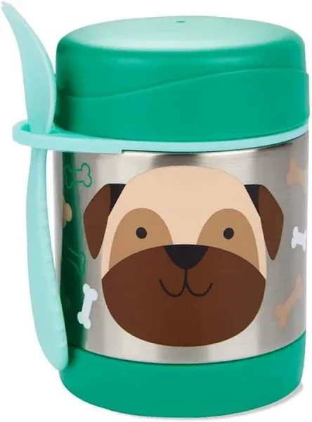 Pug Zoo Insulated Food Jar | skiphop.com