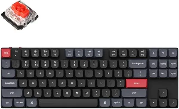 Keychron K1 Pro QMK/VIA Wireless Custom Mechanical Keyboard ISO Layout