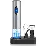 5-in-1 Electric Wine Opener Gift Set Stainless Steel Electric Wine Bottle Ope...