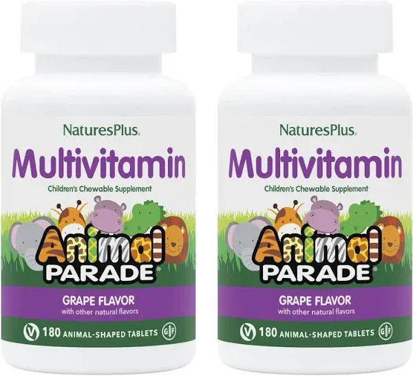 Nature's Plus Animal Parade - Grape - 90 Chewable