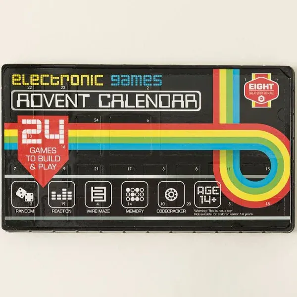 Eight Electronic Games Advent Calendar