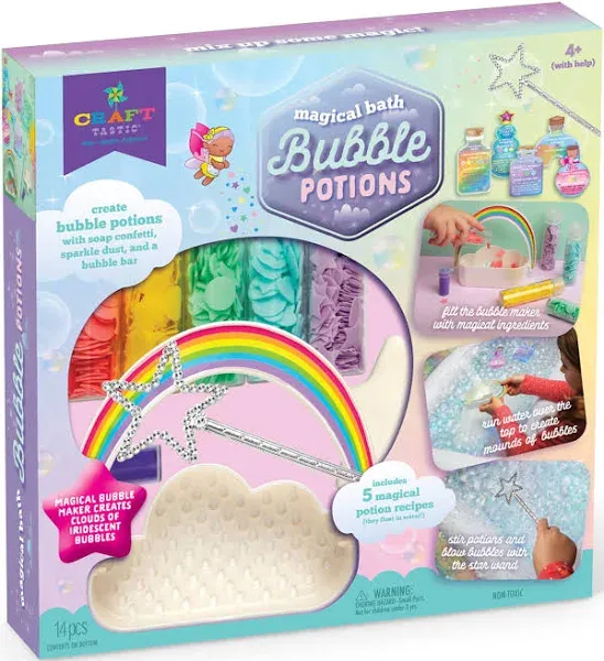 Magical Bath Bubble Potions