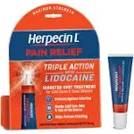 Herpecin L Cold Sores Pain Reliever, Pain Relief, Maximum Strength - 0.15 oz