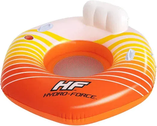 Hydro-Force Sunkissed Swimming Pool, Lake, River, Beach Inflatable Tube (Used)