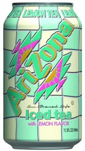 Arizona Iced Tea, Lemon Flavor, Sun Brewed Style, Pre-Priced - 23 fl oz