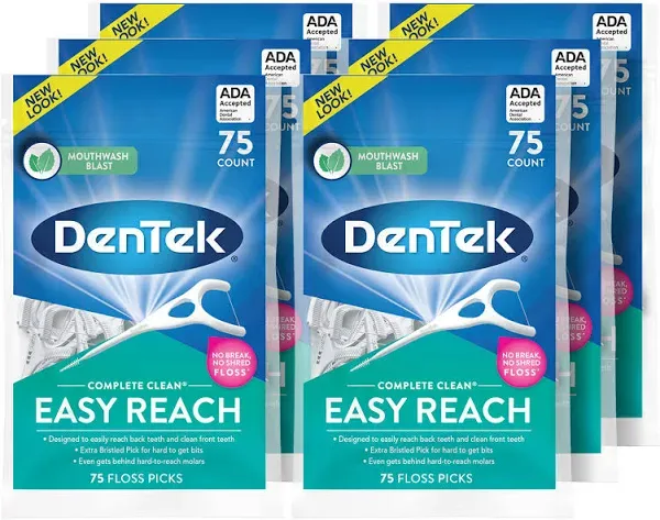 Dentek Comfort Clean Sensitive Gums Floss Picks