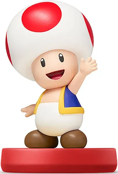 Toad Amiibo Super Mario