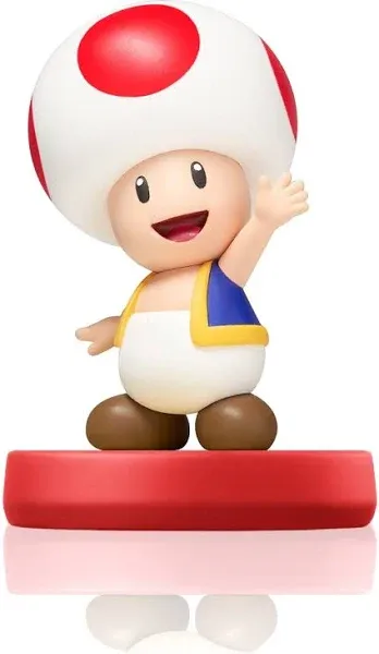 Nintendo Super Mario Toad Amiibo