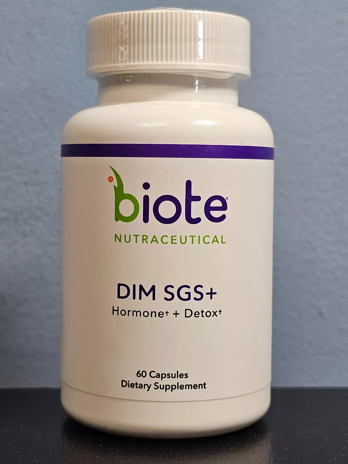 Biote Nutraceutical DIM SGS+ Hormone + Detox 60 Capsules - New Sealed! Exp 5/26