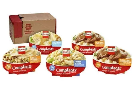 Hormel Compleats Protein Variety Pack Microwave Meals (Pack of 5)