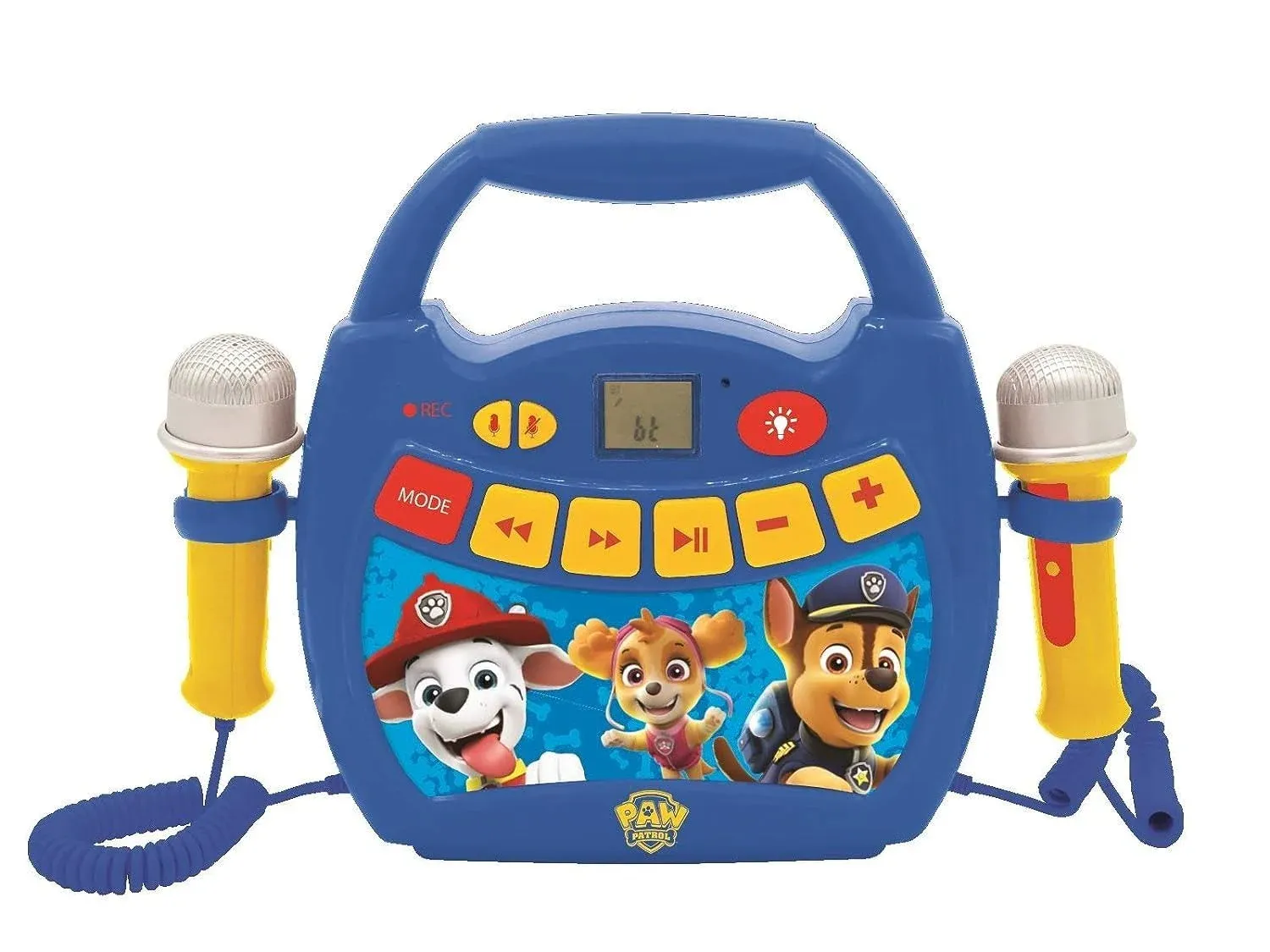 Lexibook - Paw Patrol - Portable Karaoke Digital Player for Kids - Microphones ...