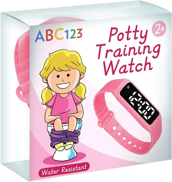 Abc123 Potty Training Watch Baby Reminder Water Resistant Timer for Toilet Training Kids & Toddler