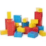 Melissa & Doug Extra-Thick Cardboard Building Blocks - 24 Blocks in 3 Sizes