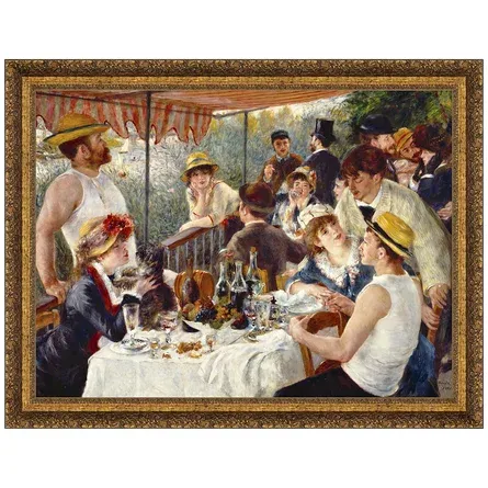 Design Toscano Luncheon of the Boating Party Canvas Replica Painting