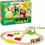 BRIO My First Railway Beginner Pack Total 18 Pieces Train Toy 33727 New