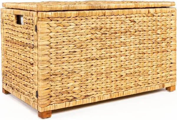 HAPPIMESS Anada Wicker Weave Storage Trunk