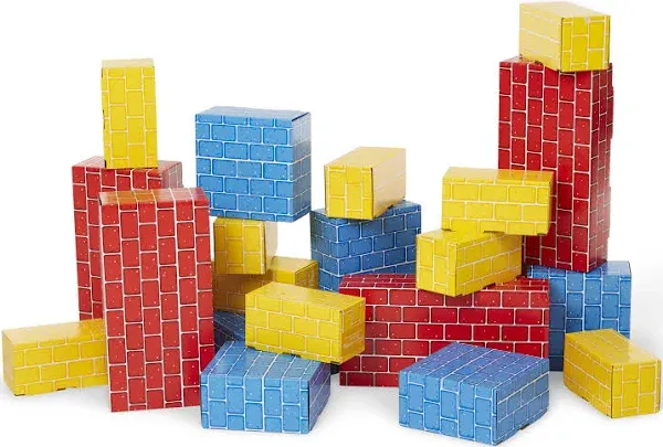 Melissa & Doug Jumbo Cardboard Blocks