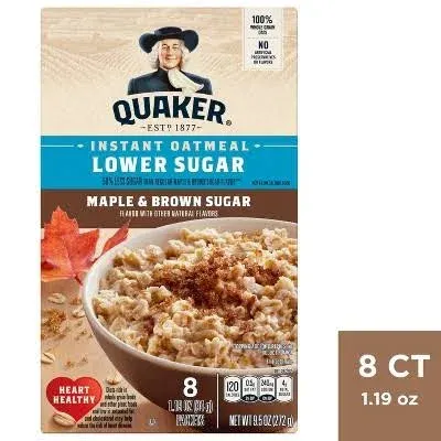 Quaker Maple Brown Sugar Instant Oatmeal