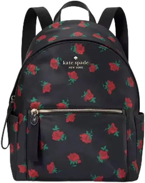 Kate Spade Chelsea Rose Toss Printed Medium Backpack