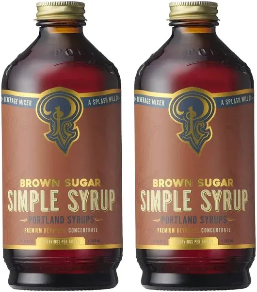 Portland Syrups Brown Sugar Simple Syrup