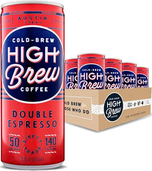 High Brew Coffee Double Espresso