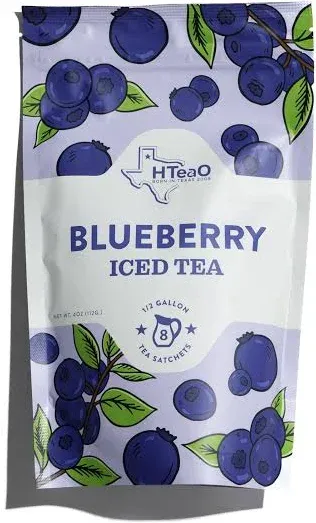 HTeaO Blueberry Green Tea Sachets