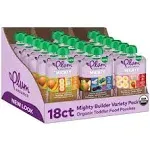 Mighty Builder Organic Toddler Food - Fruit and Veggie Blend Variety Pack - 4...