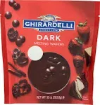 Ghirardelli Dark Chocolate Flavored Melting Wafers (10 oz)