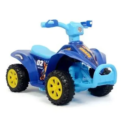 Paw Patrol Chase 6V Quad for Kids - Powerful and Safe Ride-On Toy with Rechargea