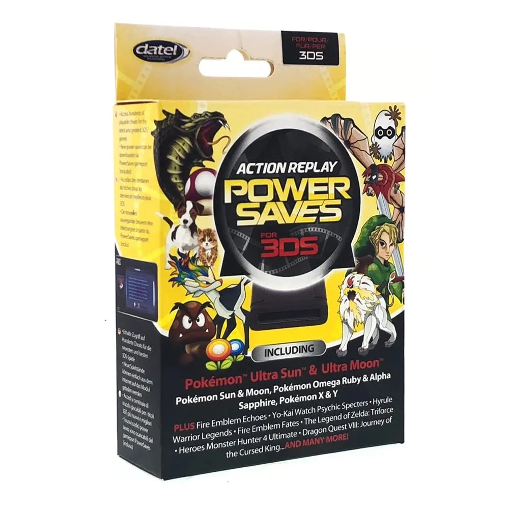 Datel Action Replay PowerSaves Cheat Device for 3DS Games