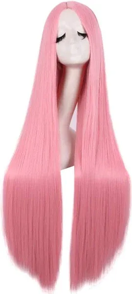 MapofBeauty Long Straight Cosplay Wig