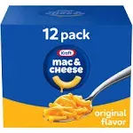 Kraft Original Mac and Cheese Dinner (87 oz, 12 ct)