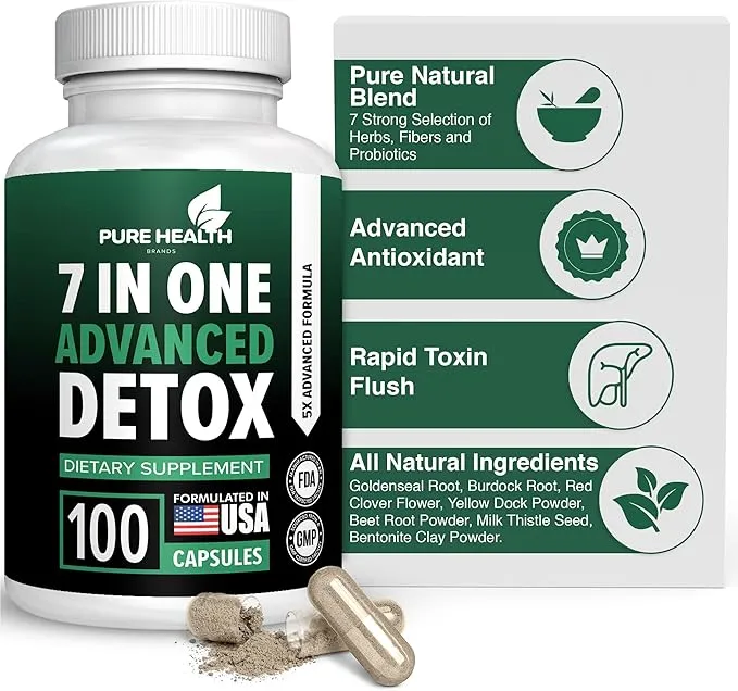 Pure Health Brands Extra Strength Full Body Detox & Detox