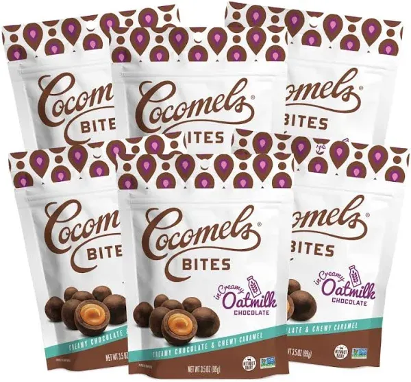 Cocomels Oatmilk Chocolate Covered Bites