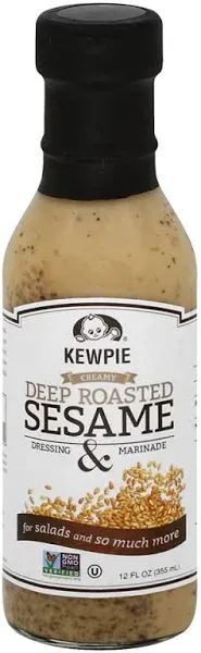 Kewpie Creamy Deep Roasted Sesame Dressing & Marinade (12 fl oz)