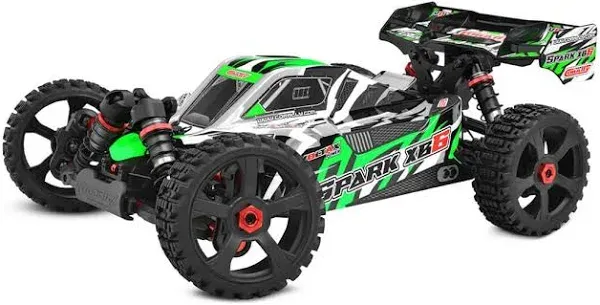 Corally 00485-R 1:8 Red Spark XB6 6S Basher Electric Powered 4WD Racing Buggy