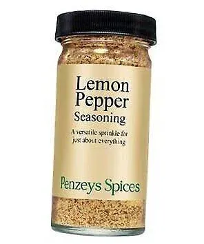 Lemon Pepper Seasoning By Penzeys Spices 2.8 oz 1/2 cup jar (Pack of 1) 